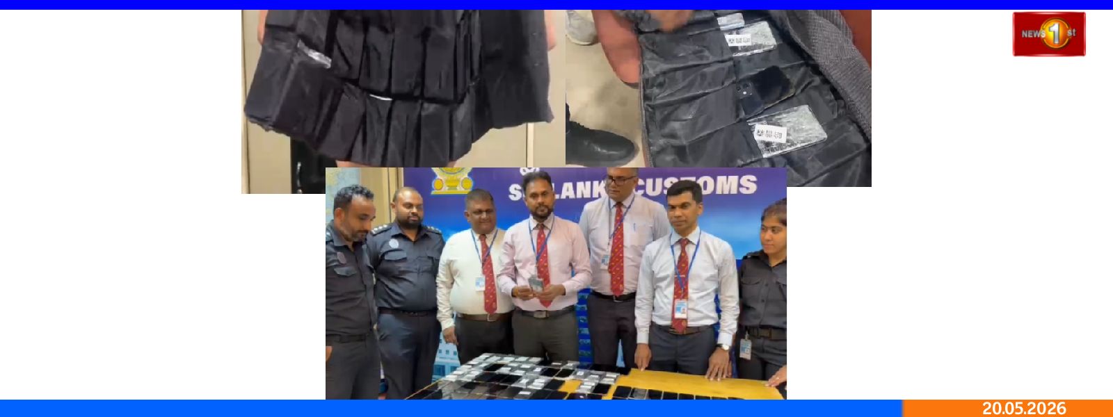 87 கையடக்கத்தொலைபேசிகளுடன் 03 சீன பிரஜைகள் கைது